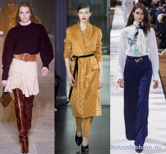 Модные ремни и пояса осень-зима 2017-2018: актуальные модели и декор